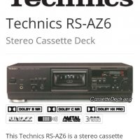 Technics RS-AZ6 мерцедес на дековете, снимка 3 - Декове - 38256823