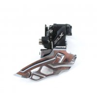 Shimano SLX FD-M676 2x10 декланшор за МТБ планински байк, 34.9mm clamp, снимка 1 - Части за велосипеди - 37518991
