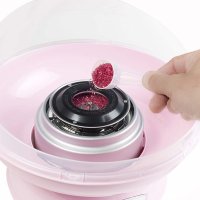 Домашна Машина за захарен памук, розова, Candyfloss maker pink, парти машина за памук , снимка 3 - Други - 38486926