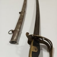 Стара бойна турска сабя , снимка 3 - Антикварни и старинни предмети - 42828146