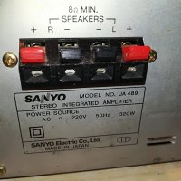 sanyo ja-489 stereo amplifier-japan-внос france, снимка 13 - Ресийвъри, усилватели, смесителни пултове - 29676803