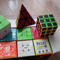 Кубче на Рубик рубикуб 3/3  пирамида и 2/2, снимка 8 - Образователни игри - 38343888