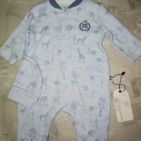 Гащеризон бебешки с цип, за лесно обличане, снимка 1 - Комплекти за бебе - 39961415