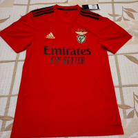 Adidas-Benfica-тениска  -S, снимка 1 - Тениски - 36437704