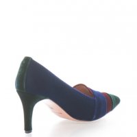 Елегантни обувки Zee Lane,кадифе , снимка 4 - Дамски обувки на ток - 31273909