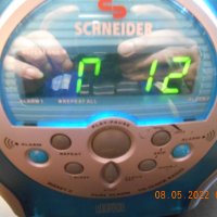 Schneider Wakey ll - radio cd clock alarm, снимка 5 - Други - 36732908