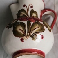Австрия керамика Кана с дръжка, снимка 6 - Антикварни и старинни предмети - 31677854