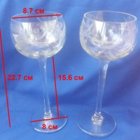 Нови кристални гравирани сватбени чаши, снимка 2 - Други - 30471838