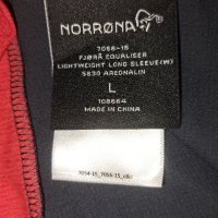 Norrona W Fjora Equalizer Lightweight Long Sleeve - Arednalin (L) дамска спортна блуза, снимка 8 - Спортни екипи - 42122009