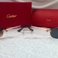 Cartier унисекс прозрачни слънчеви диоптрични рамки очила за компютър, снимка 9 - Слънчеви и диоптрични очила - 39000263