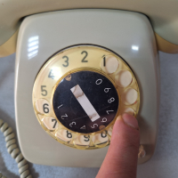 Стар Немки Телефон POST FeTAp 615-1, 70-те год., снимка 3 - Антикварни и старинни предмети - 44620063