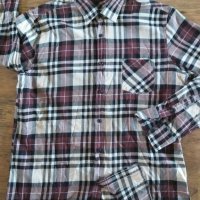 Replay Long Sleeve Shirt Brow - страхотна мъжка риза КАТО НОВА ХЛ, снимка 4 - Ризи - 42251327