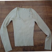 Блузка с дълъг ръкав рипс, снимка 1 - Блузи с дълъг ръкав и пуловери - 38603044