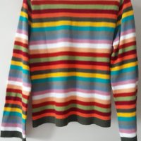 Пъстър дамски пуловер , снимка 3 - Блузи с дълъг ръкав и пуловери - 30149981