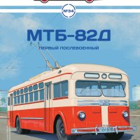 МТБ-82Д градски тролейбус 1951 - мащаб 1:43 на Наши автобуси моделът е нов в блистер, снимка 8 - Колекции - 42804942