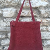 дамска чанта естествена кожа тип торба, снимка 2 - Чанти - 19428544