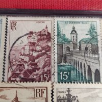 Лот пощенски марки стари редки поща Франция за колекция 22021, снимка 10 - Филателия - 36684258