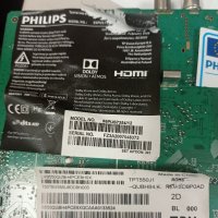 Панел с подсветката и отразителите за ТВ PHILIPS 55PUS7354/12, снимка 3 - Части и Платки - 36935078