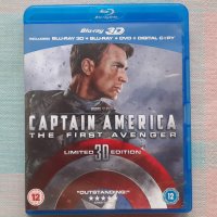 Captain America: The First Avenger (2011) Капитан Америка: Първият отмъстител 3D (blu-ray disk) х 2 , снимка 1 - Blu-Ray филми - 29989231