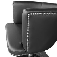 Фризьорски стол тип кресло М720, Черен, снимка 4 - Фризьорски столове - 31317948