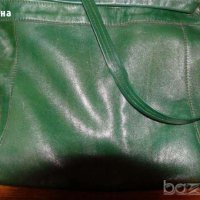  АРТ чанта естествена кожа ръчна изработка   НАМАЛЕНИЕ , снимка 2 - Чанти - 20818729