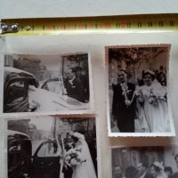 Стари сватбени снимки 7 броя, снимка 2 - Антикварни и старинни предмети - 31888616