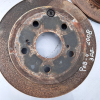 Спирачени дискове задни за Тойота Рав 4.2006-2011г, снимка 5 - Части - 44517525