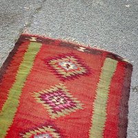 Стар чипровски килим пътека , снимка 6 - Антикварни и старинни предмети - 37274836