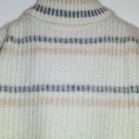 Дамски пуловер поло мохер вълна, снимка 7 - Блузи с дълъг ръкав и пуловери - 31047664
