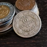 Монета - Хондурас - 10 центаво | 1956г., снимка 1 - Нумизматика и бонистика - 30944863