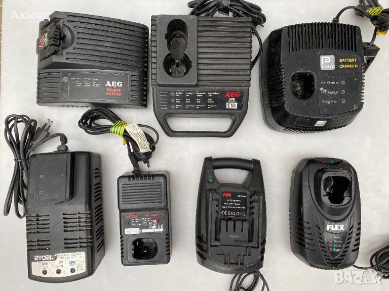 Зарядни за машини AEG, Ryobi, Skil, Flex, , снимка 1