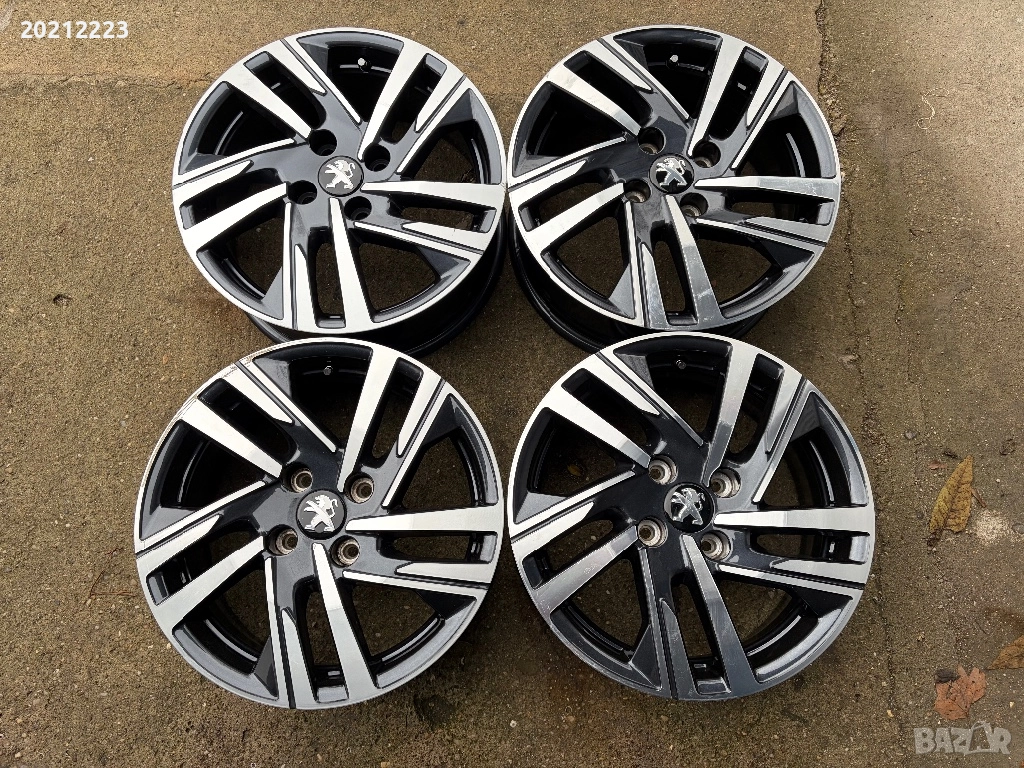 4 броя алуминиеви джанти за Peugeot 208,2008 16, снимка 1