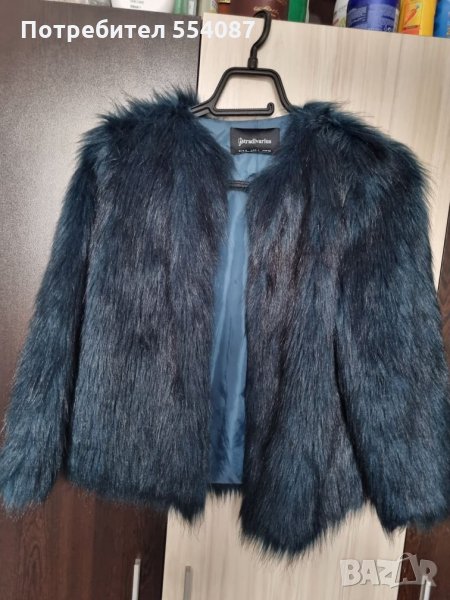 Ново палто с косъм с 3/4 ръкав , снимка 1