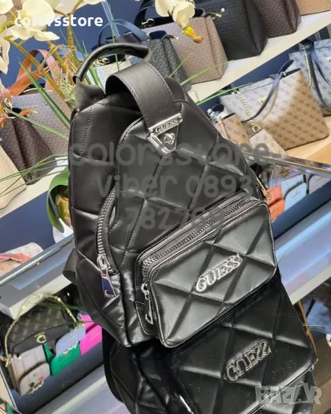 Черна раница  Guess код SG 407, снимка 1