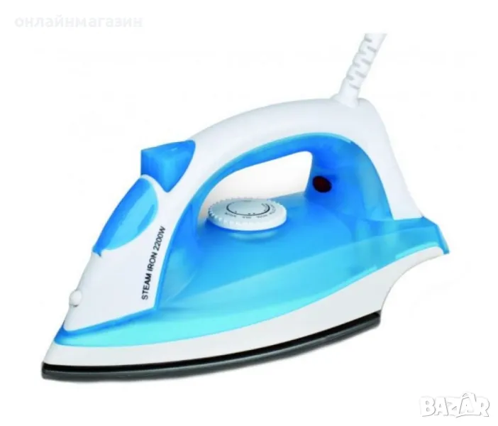 Ютия Rosberg, 2200W, Тефлонова плоча, Терморегулатор, Функция пара, снимка 1