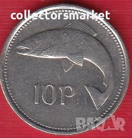 10 пенса 1996, Ирландия, снимка 1