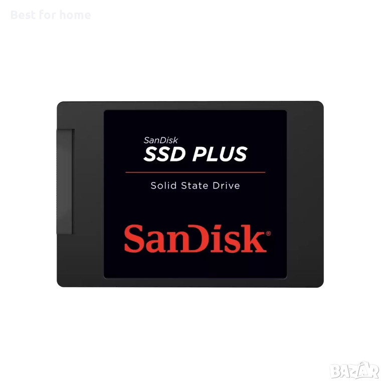 SSD диск SanDisk SSD Plus 240GB/250GB – SATA III, Висока скорост за лаптоп и PC, снимка 1