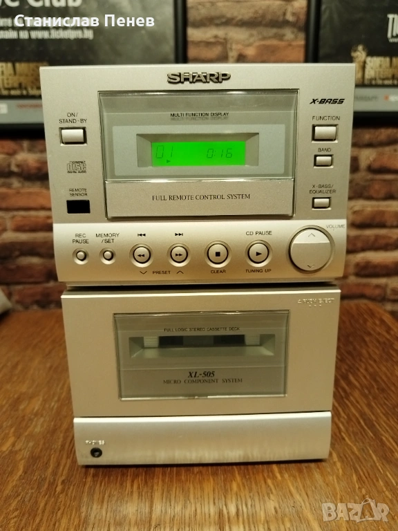 Sharp XL-505 Micro Component System , снимка 1