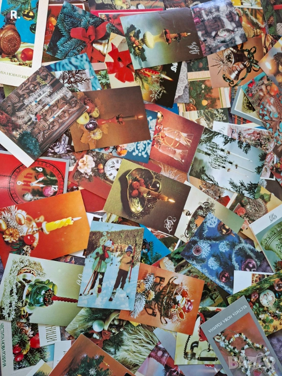 Стари картички, Нова година, 102бр, снимка 1