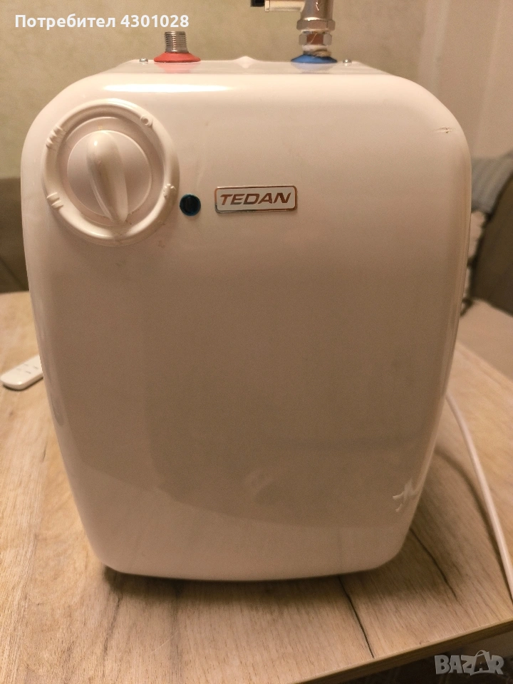 електрически бойлер за под мивка Tedan - 8 l., снимка 1
