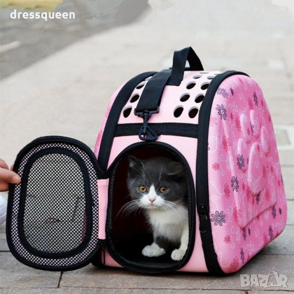 2746 Чанта за транспортиране на котки-сгъваема, снимка 1