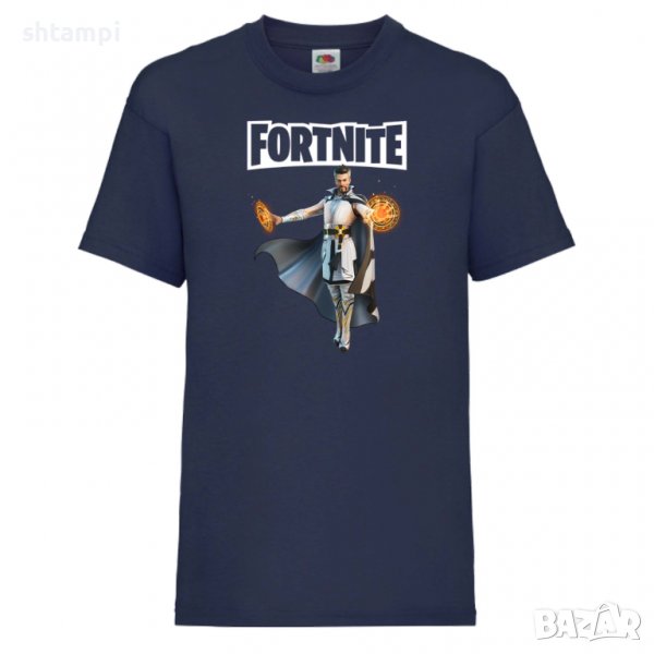 Детска тениска Фортнайт Fortnite Dr Strange Stealth Silver Игра,Подарък,Изненада,, снимка 1