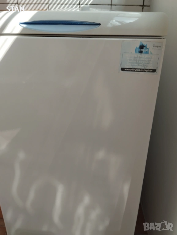 Бяла пералня Whirlpool AWE 6101 за ремонт , снимка 1