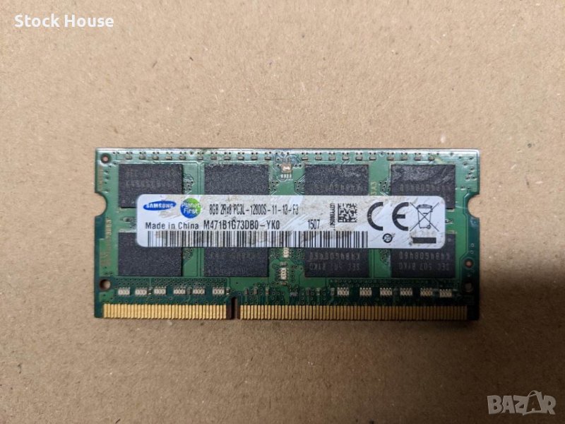 8GB Samsung 1600 MHZ DDR3L PC3L-12800S за лаптоп, снимка 1