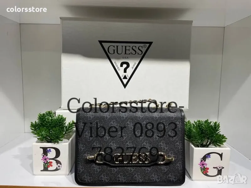 Черна чанта Guess -Br307j, снимка 1