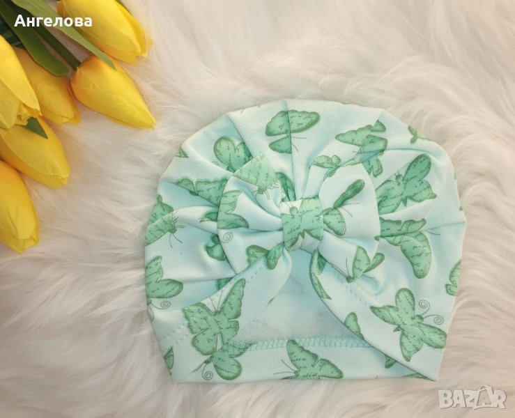 Шапка тюрбан с панделка , снимка 1
