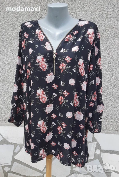 4XL Нова  туника с цип , снимка 1