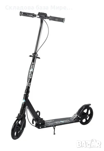  Алуминиева тротинетка, до 100 кг, Кормило85-100 см,55.5 за краката , снимка 1