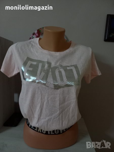 Светло розова памучна, нова, снимка 1