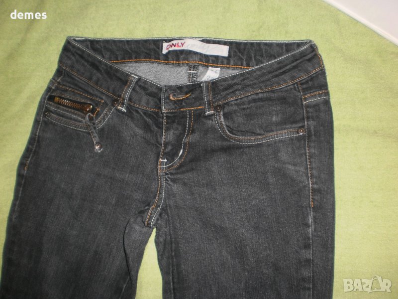 Дамски слим дънки ONLY, размер 32, снимка 1
